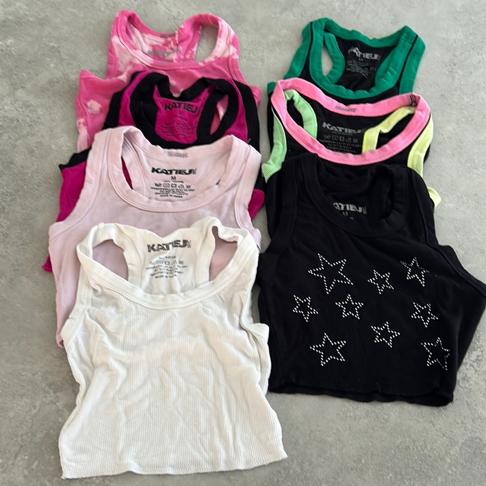 KatieJ NYC Tween Livi Tanks (Bundle of 7)